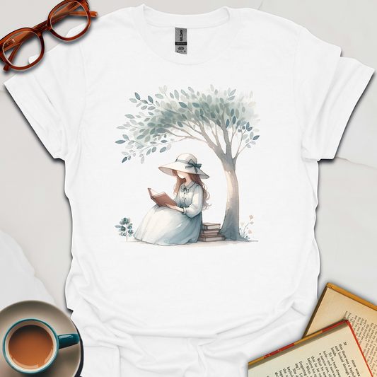 Girl Reading T-Shirt