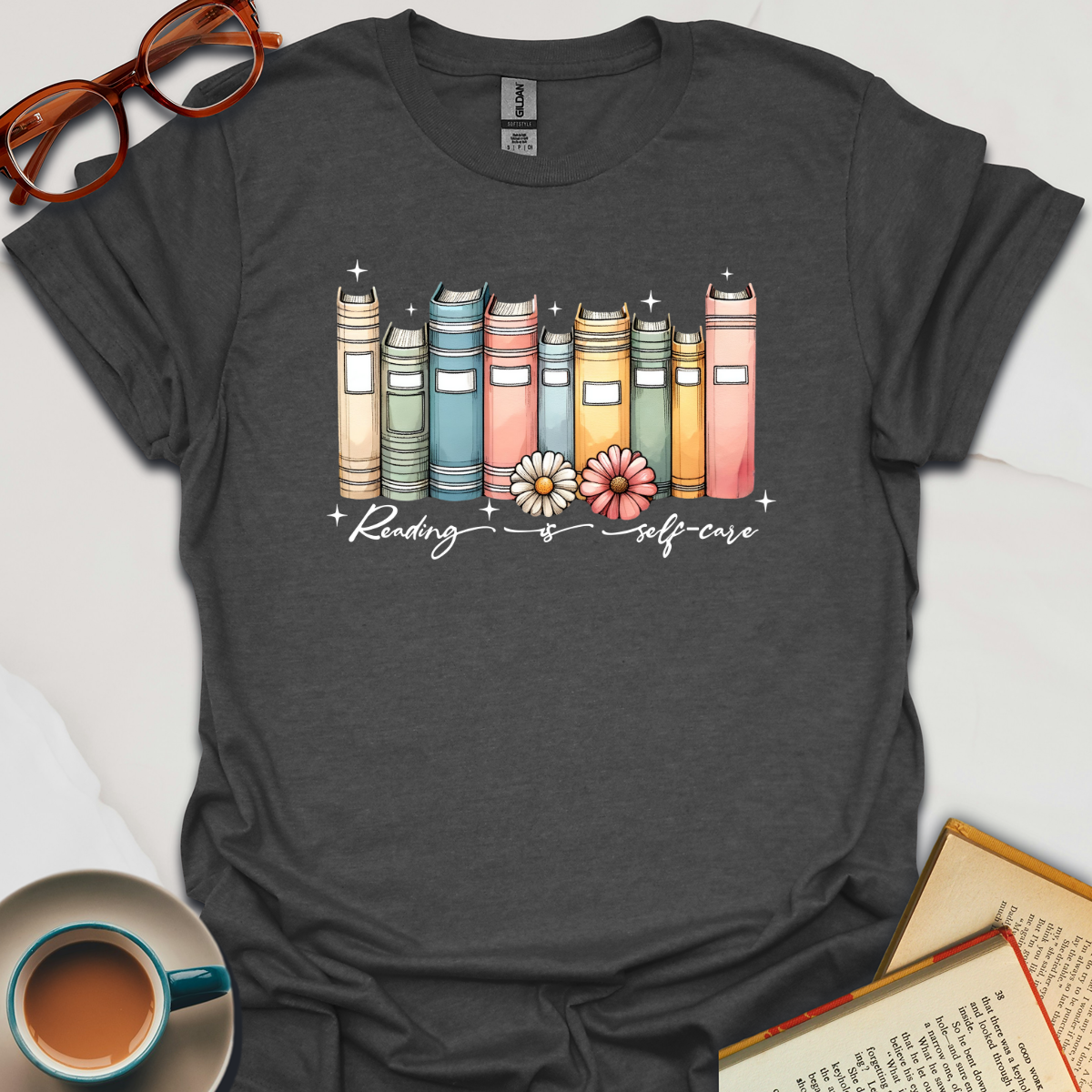 Reading Is Selfcare T-Shirt | Unisex Tee