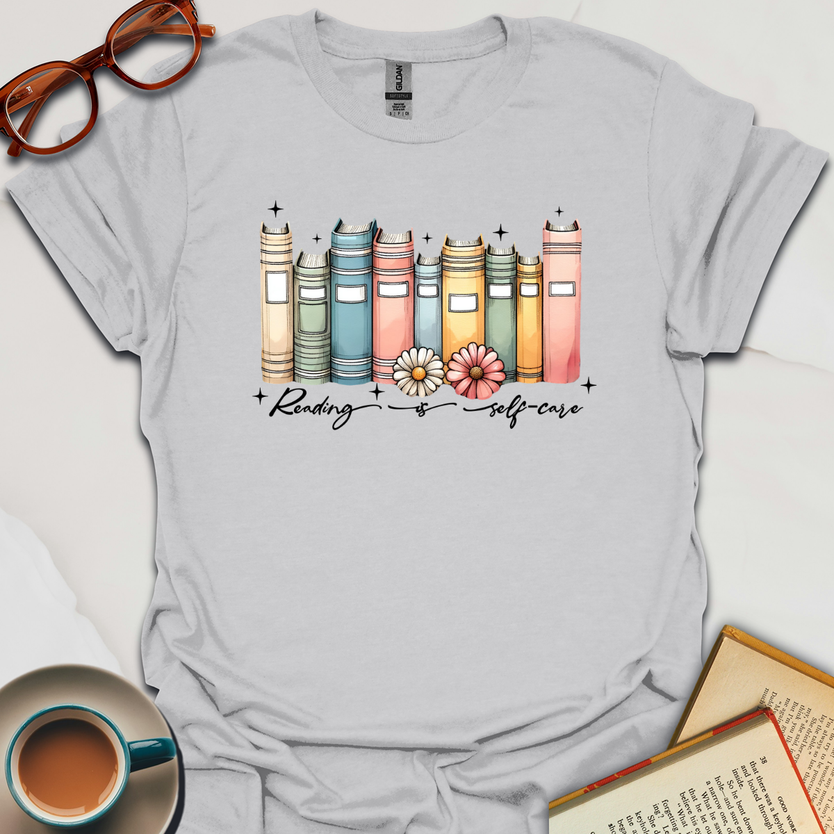 Reading Is Selfcare T-Shirt | Unisex Tee