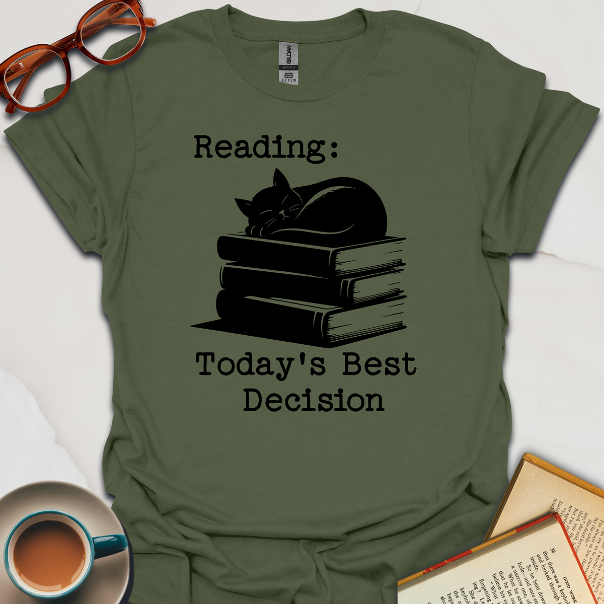 Reading Today's Best Decision T-Shirt