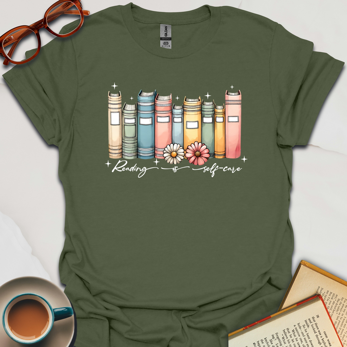 Reading Is Selfcare T-Shirt | Unisex Tee