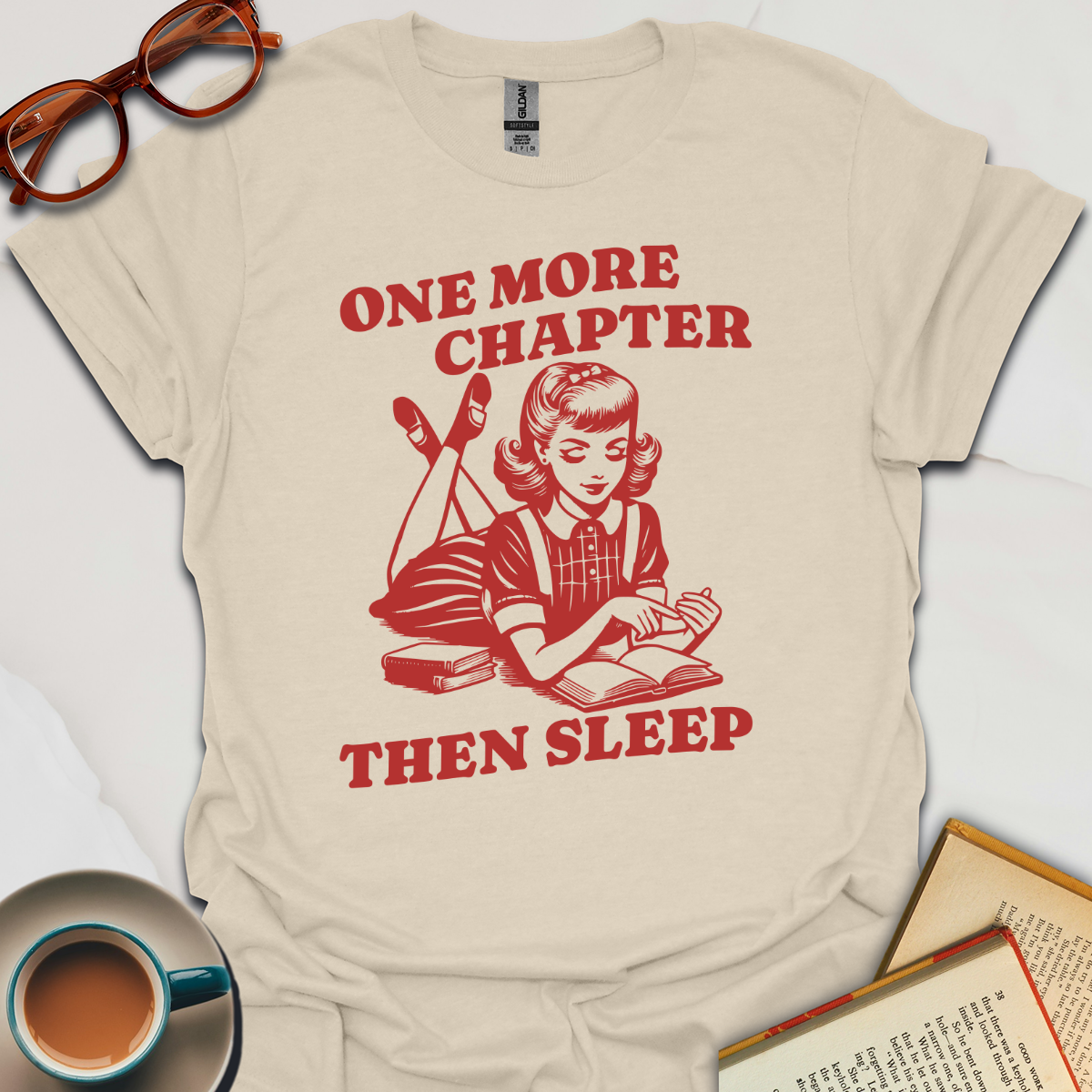 One More Chapter And Then Sleep T-Shirt | Unisex Tee