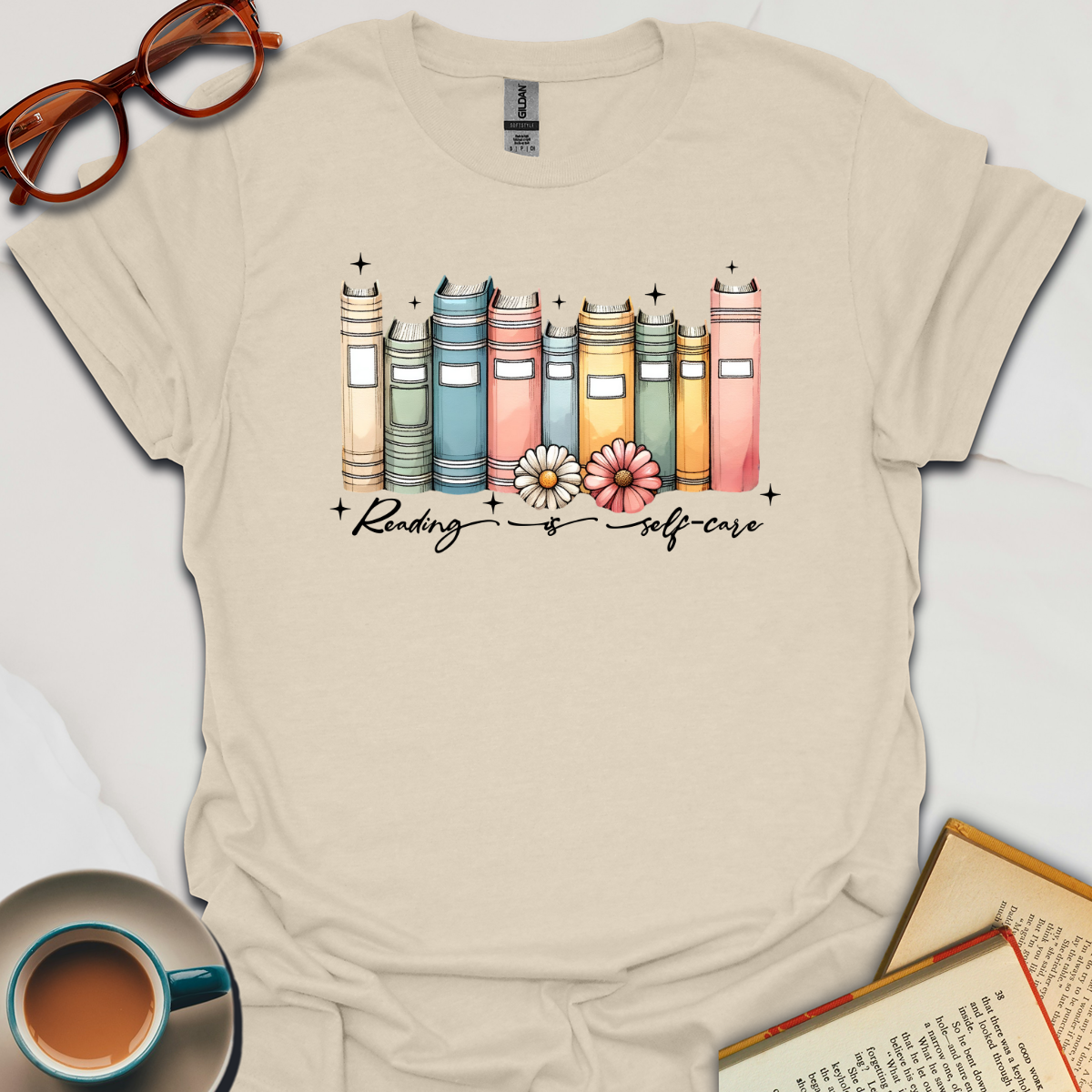Reading Is Selfcare T-Shirt | Unisex Tee